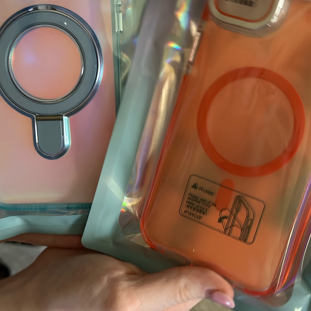 Orange and Pink Phone Case